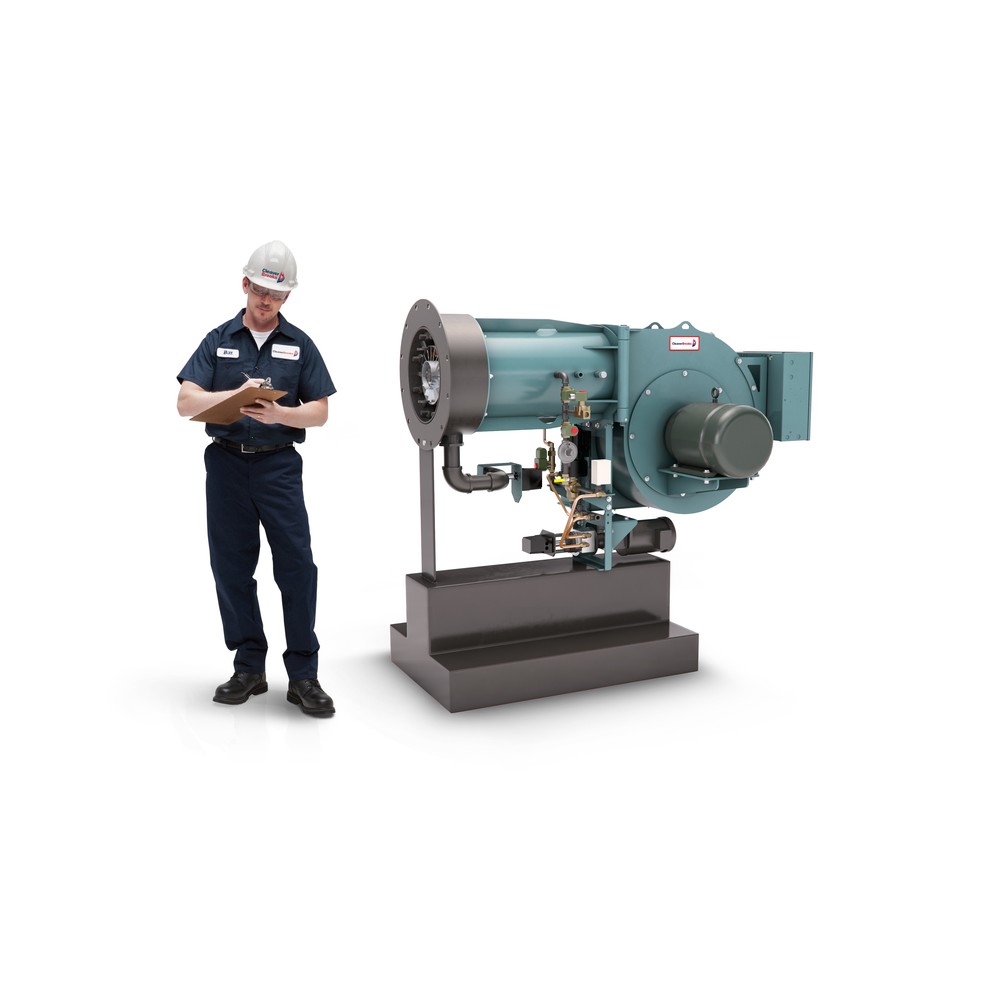 E series burner angle tech