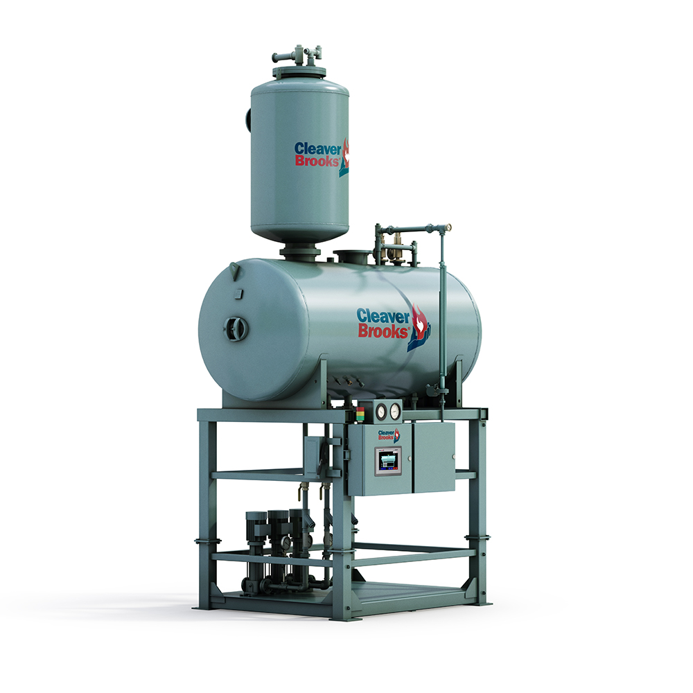 Side View of a BoilerMate® Deaerator