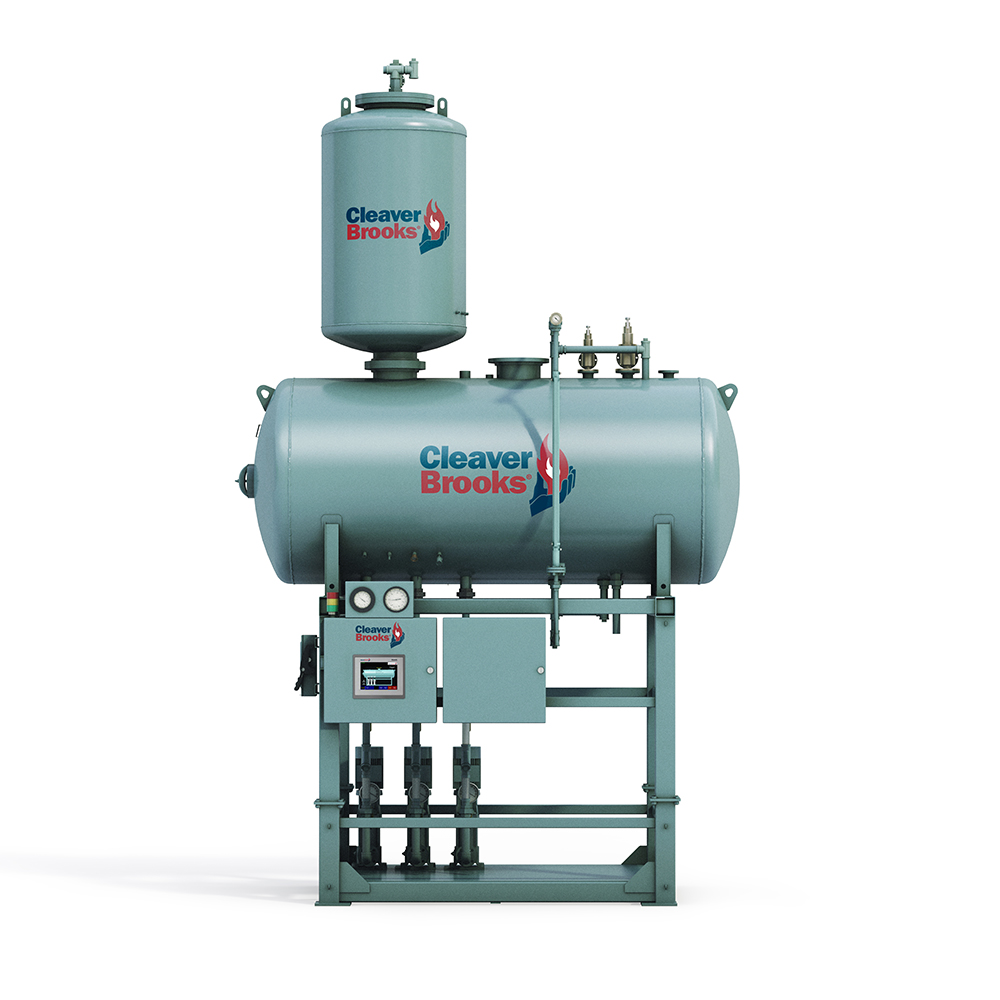 Front View of a BoilerMate® Deaerator