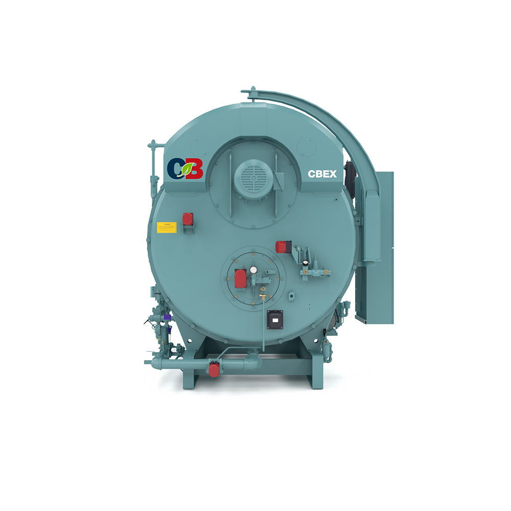 CBEX 3W Firetube Boiler - Front View