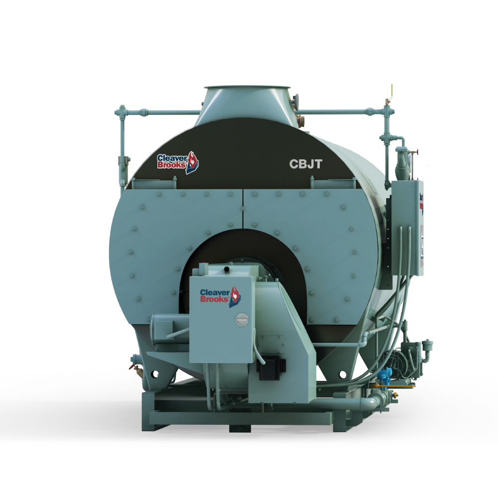 CBJT Firetube boiler Front View