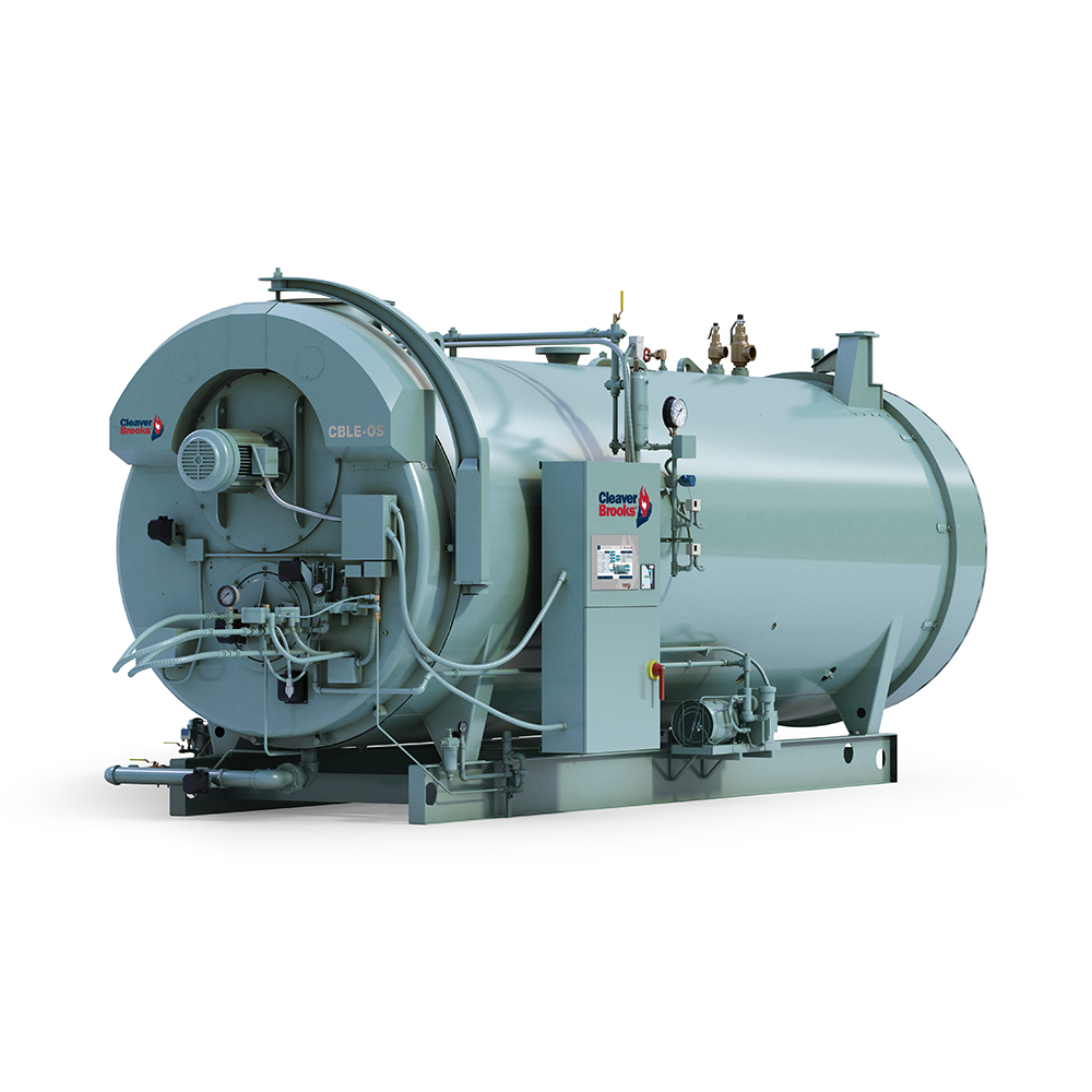 Front Angled View of Ohio Special Firetube Boiler