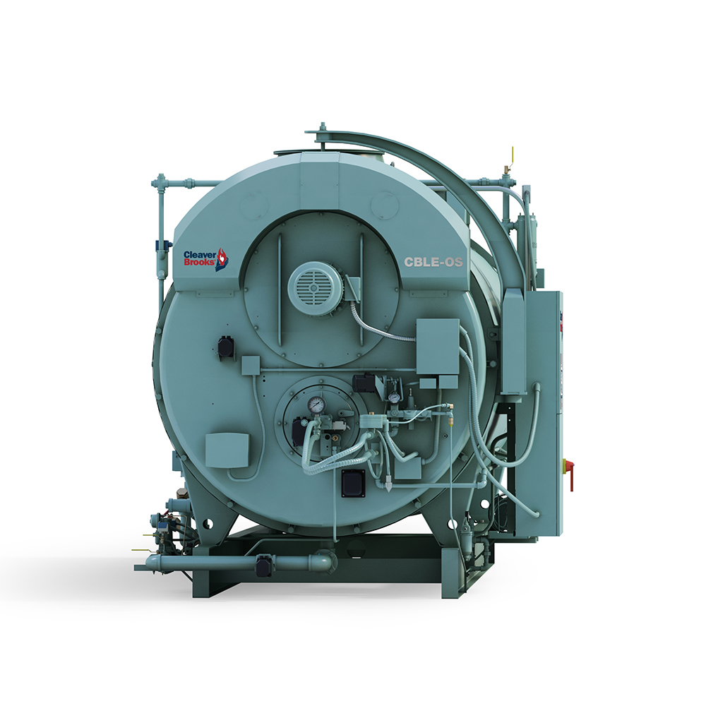 Front View of an Ohio Special Firetube Boiler