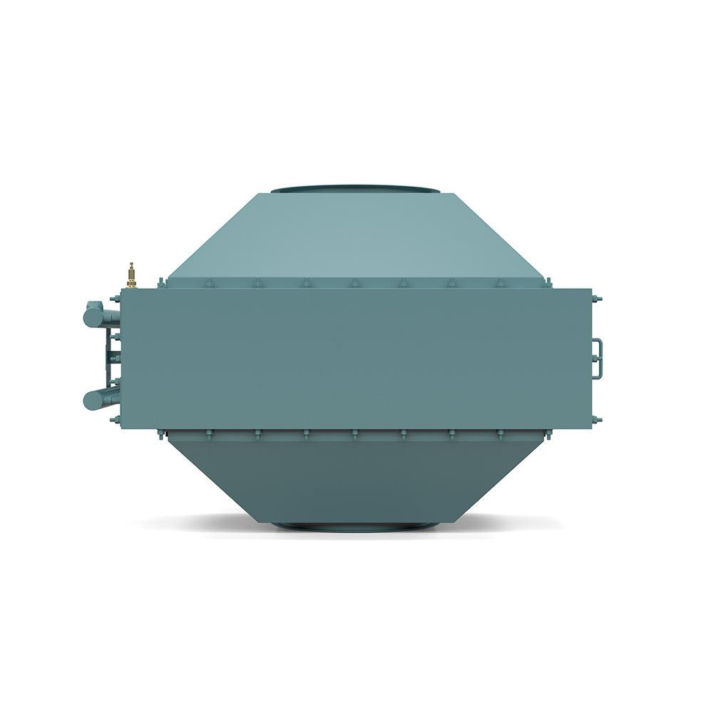 Rear View of a CRB Economizer