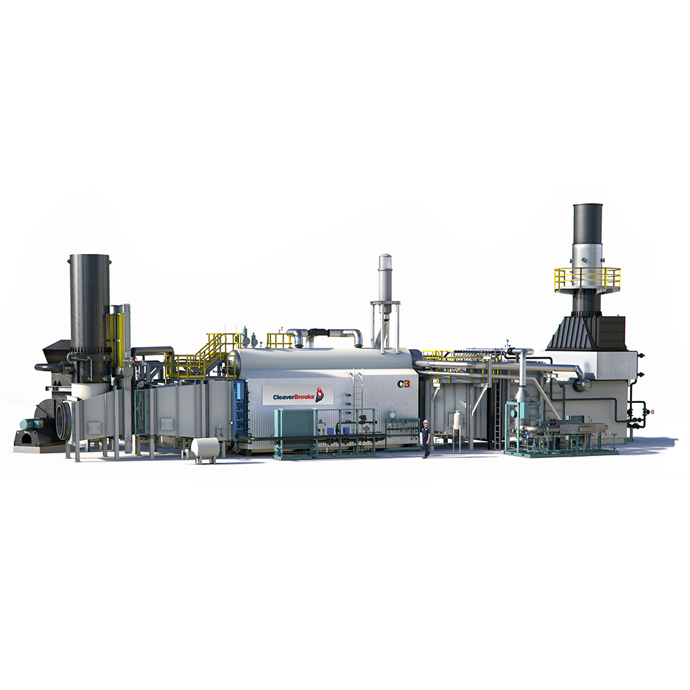 Side View of a Max-Fire HRSG Ingredon