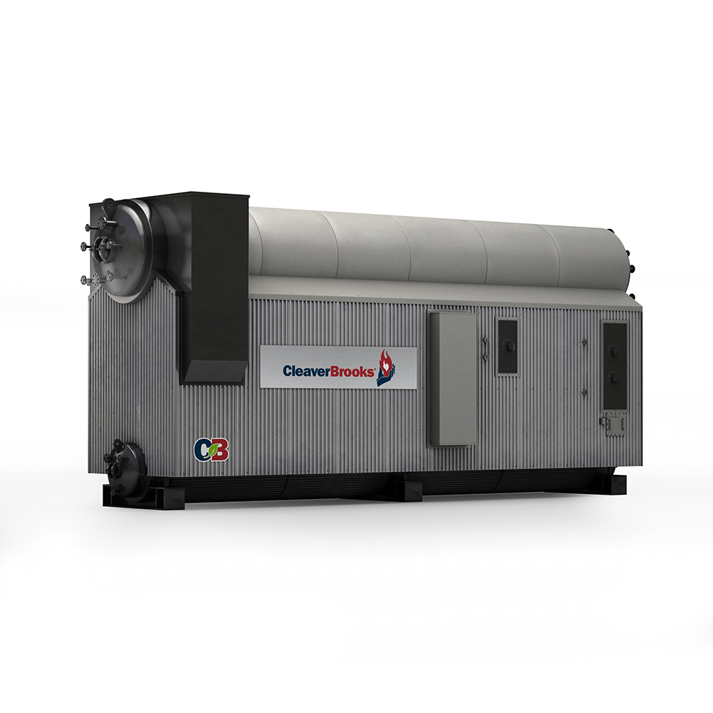 Side View of a Max-Fire HRSG Boiler