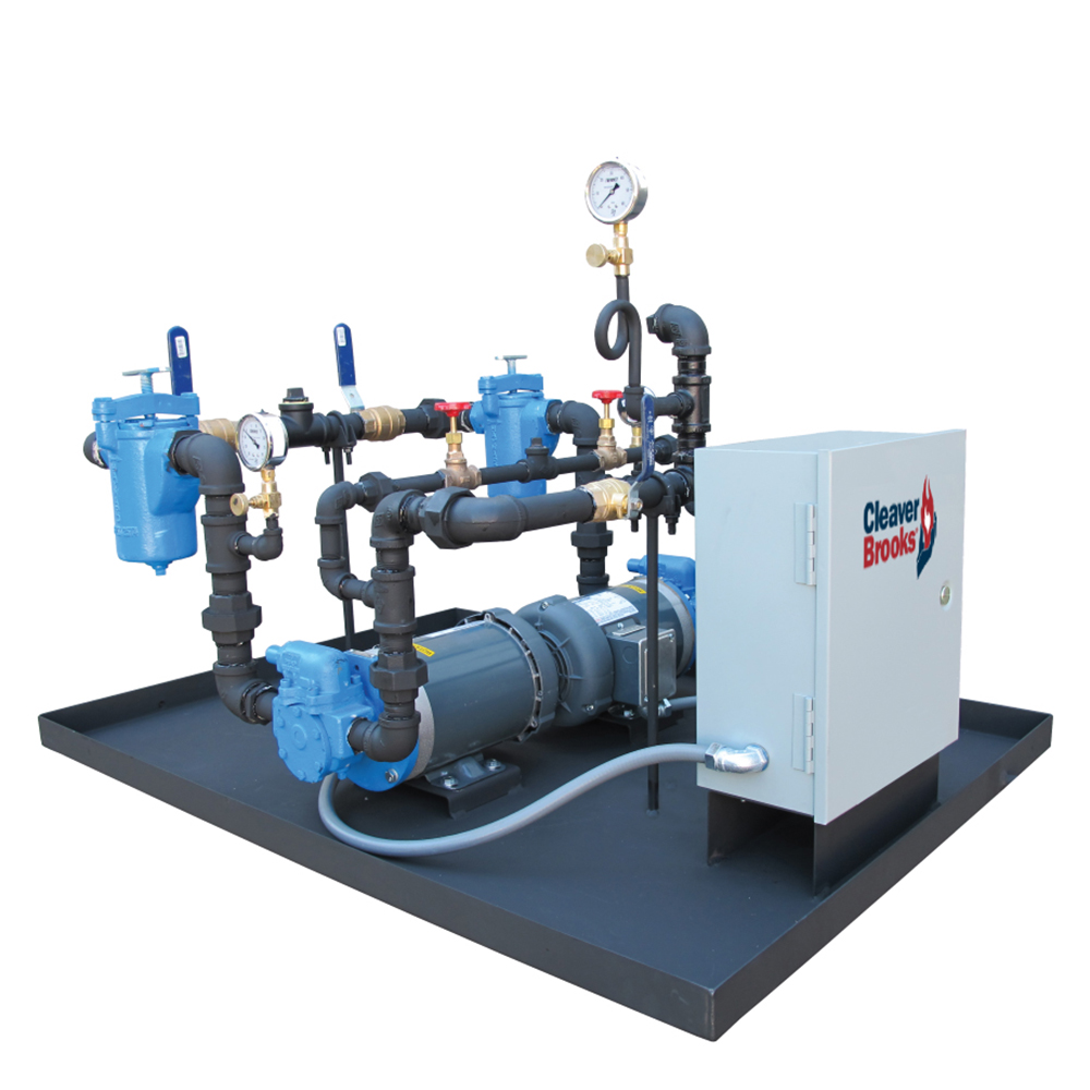 Front View of a Fuel Pump Skid