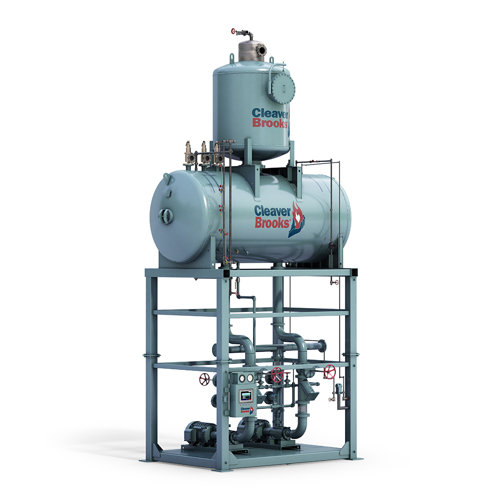 Side View of a Small TrayMaster Deaerator