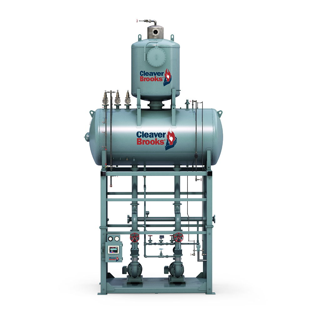 Front View of a Small TrayMaster Deaerator