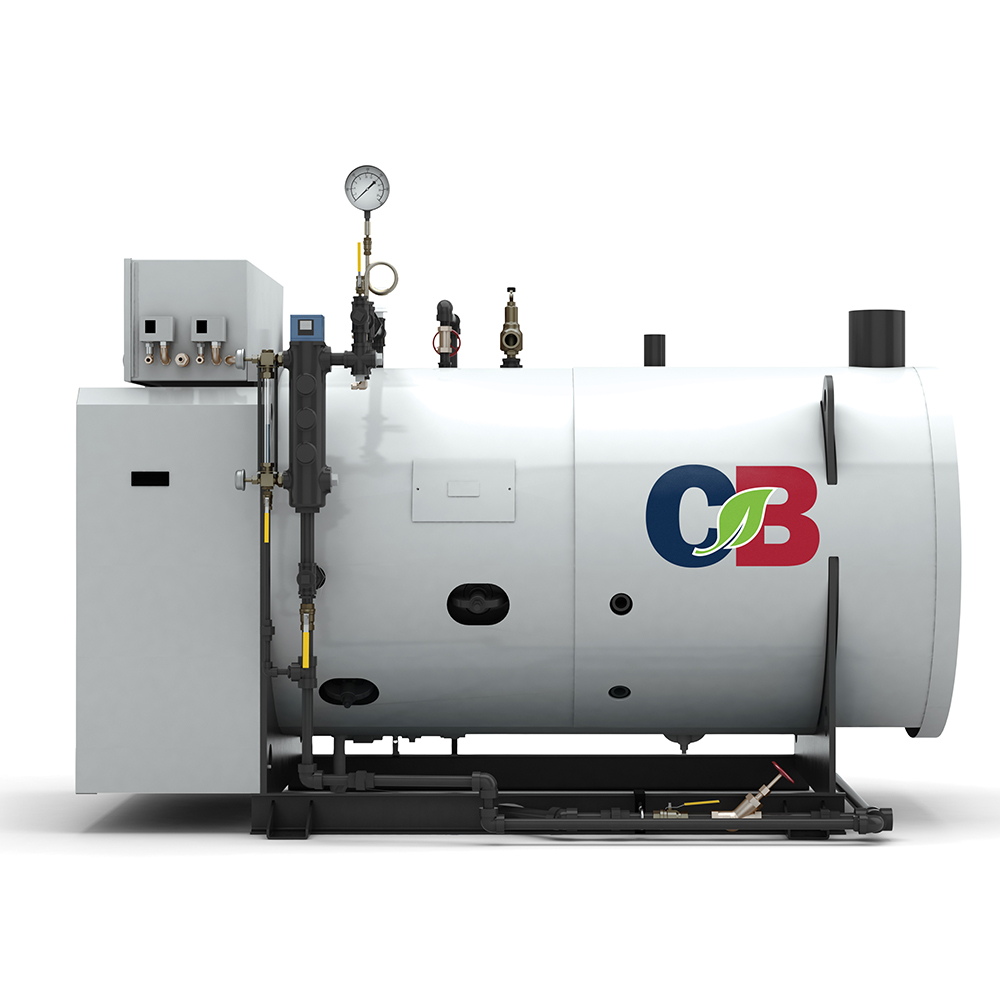 Right Side View of a ClearFire-H Modular Steam Boiler