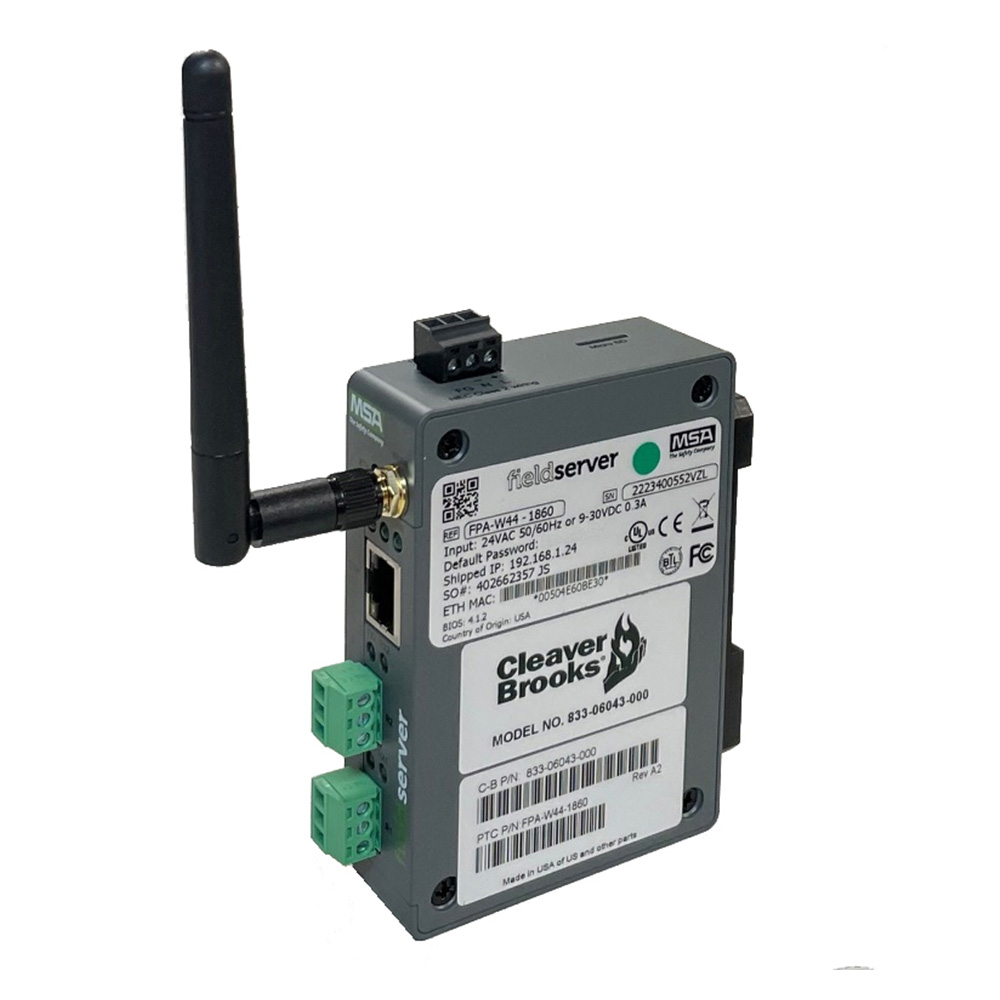 Side view of the Cleaver-Brooks ProtoAir