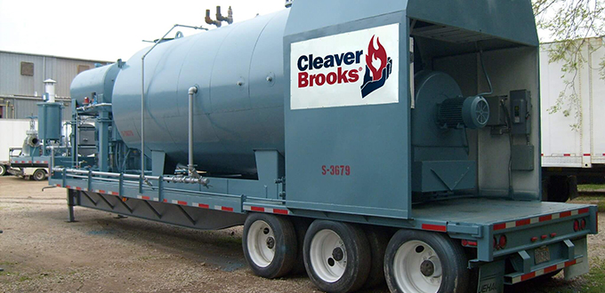 trailer mounted boiler 