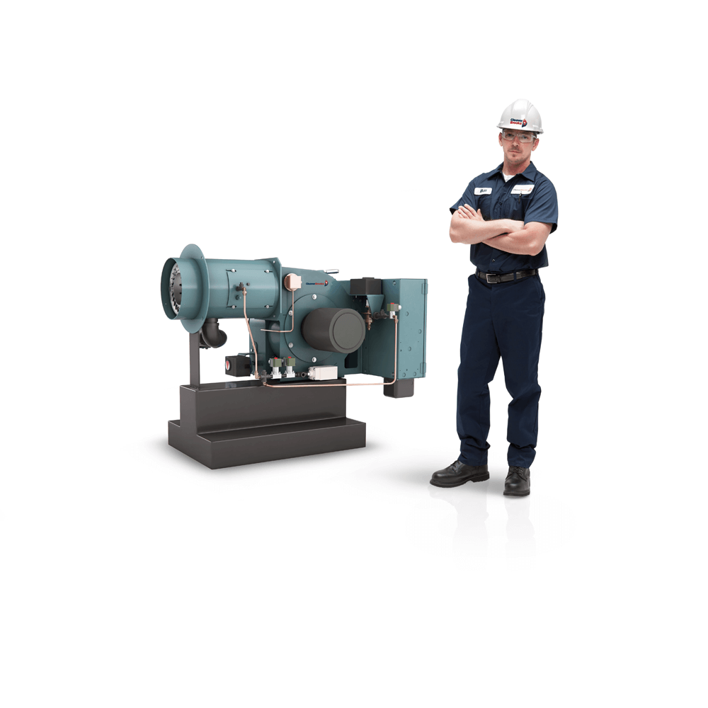 V Series Burner with Burner Technician