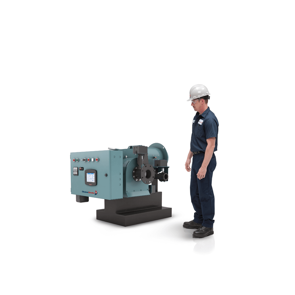 V Series Burner with Burner Technician